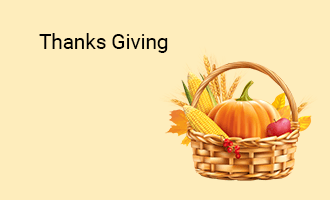 Thanks Giving group greeting cards