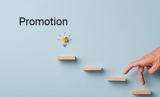 Job Promotion group greeting cards