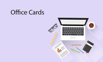 office group greeting cards