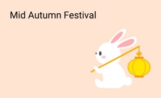 Mid Autumn Festival group greeting cards
