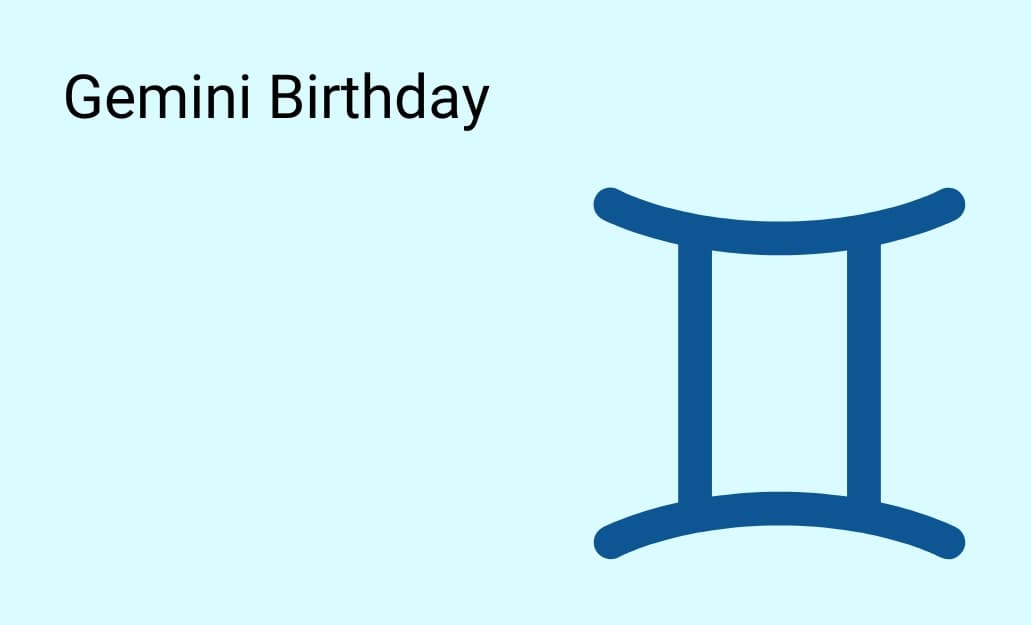 Gemini Birthday group greeting cards