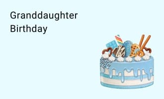 Granddaughter Birthday group greeting cards