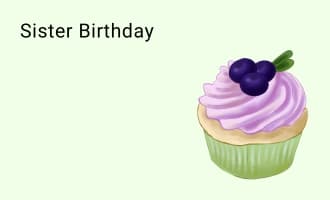 Sister Birthday group greeting cards