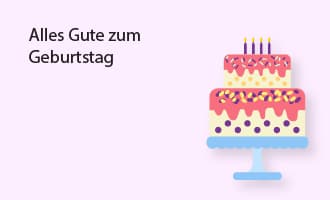 Geburtstagskarten group greeting cards