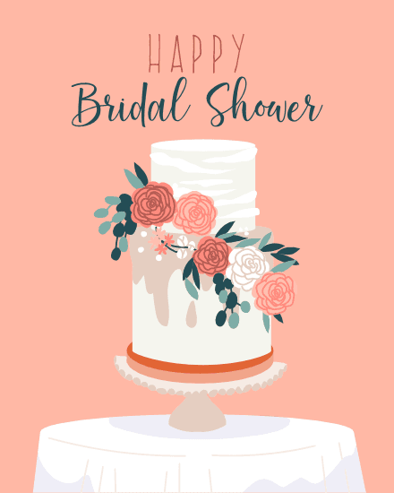 floral cake 