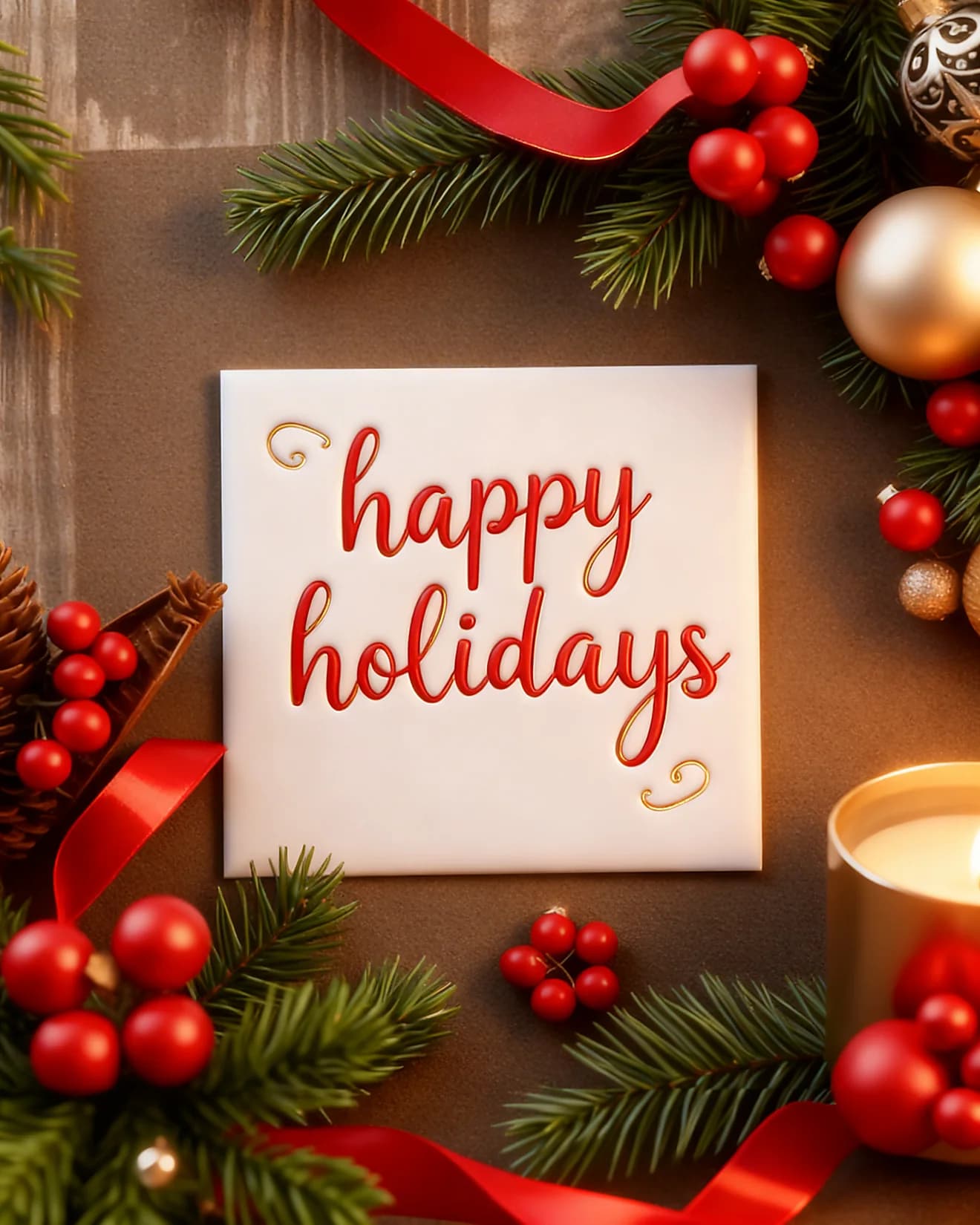 Festive Holiday Wishes Festive Holiday Wishes