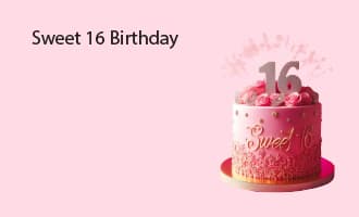 Sweet 16 Birthday invitations