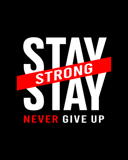never give up never give up