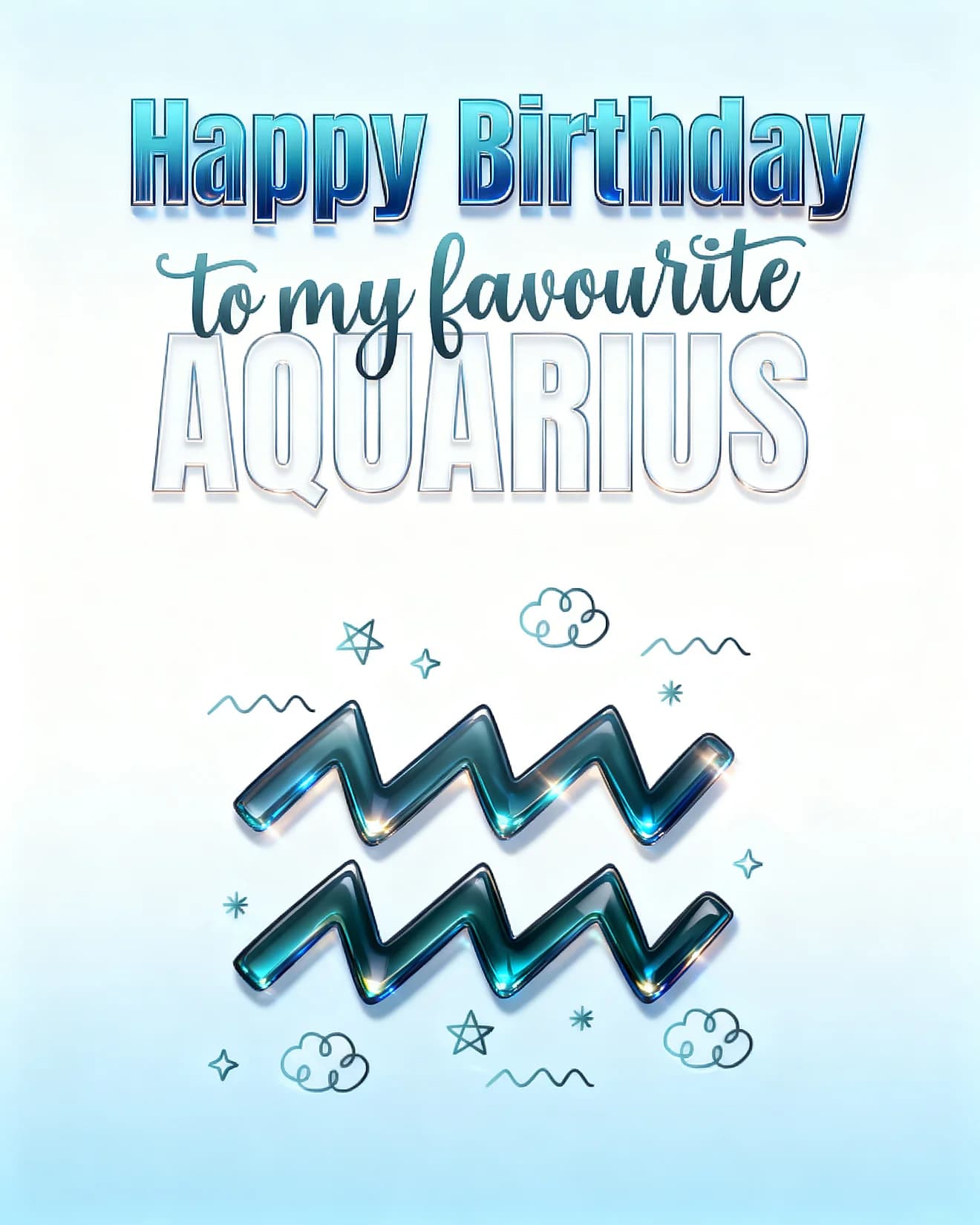 Favourite Aquarius Birthday Favourite Aquarius Birthday
