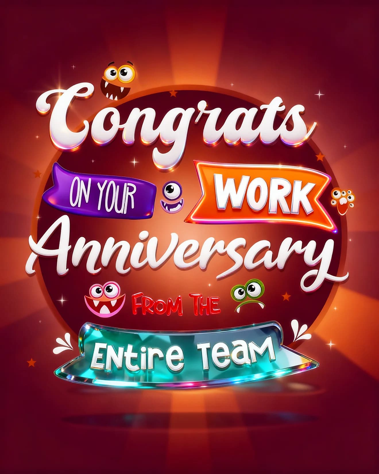 Team Monster Congrats Team Monster Congrats