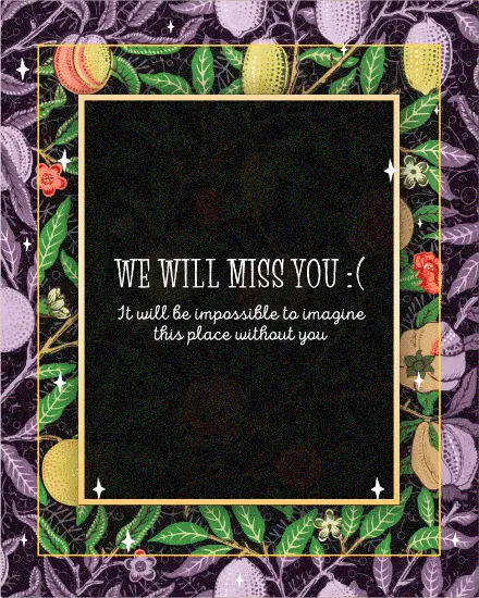 Miss You Already Miss You Already