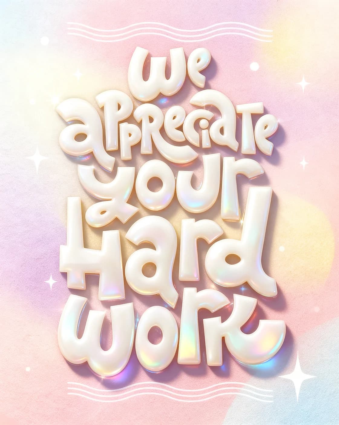 We Appreciate You We Appreciate You