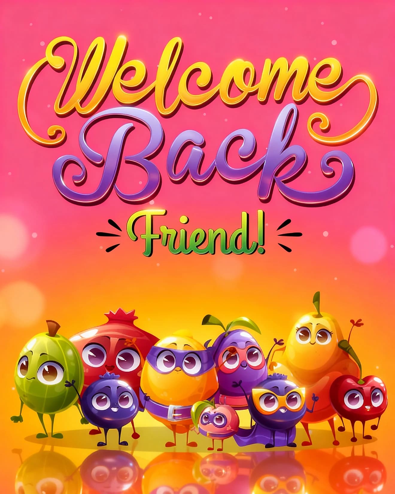 Welcome Back Dear Friend Welcome Back Dear Friend