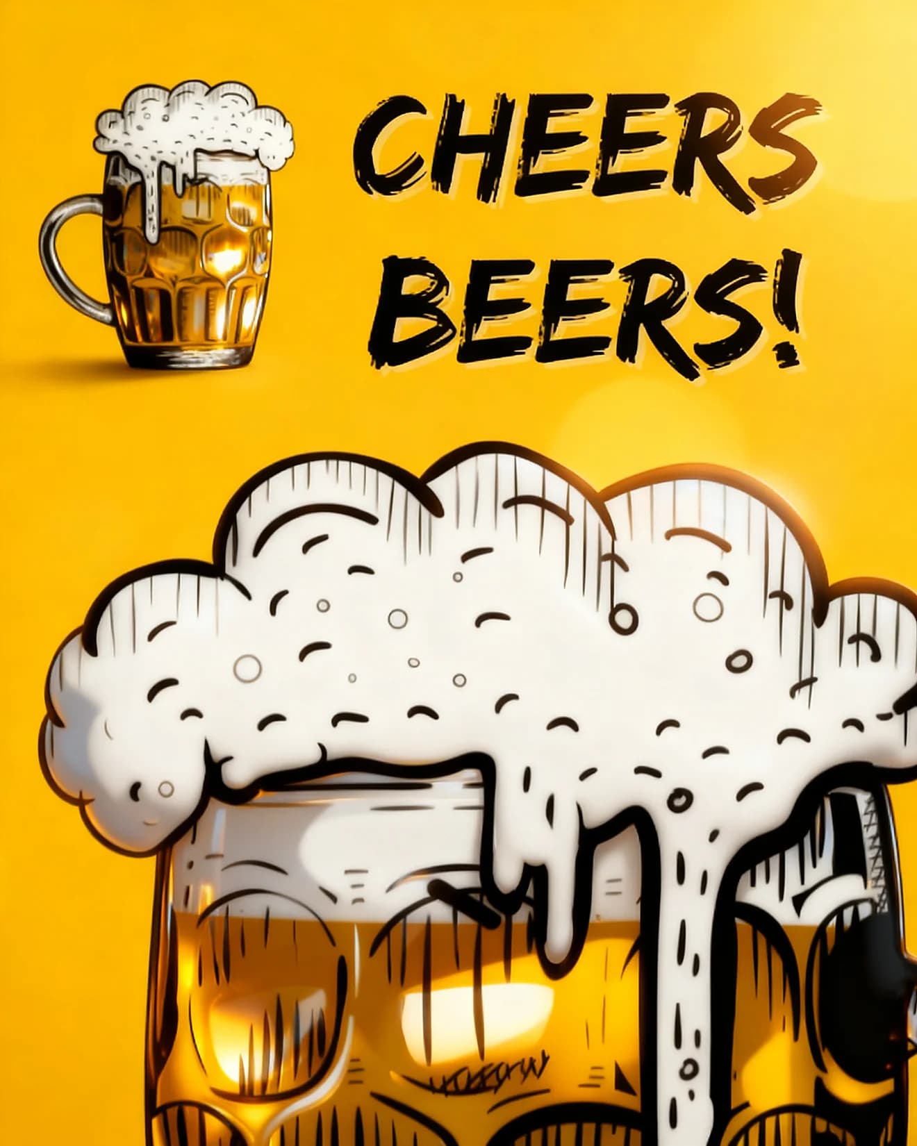 Foamy Cheers Beers Foamy Cheers Beers