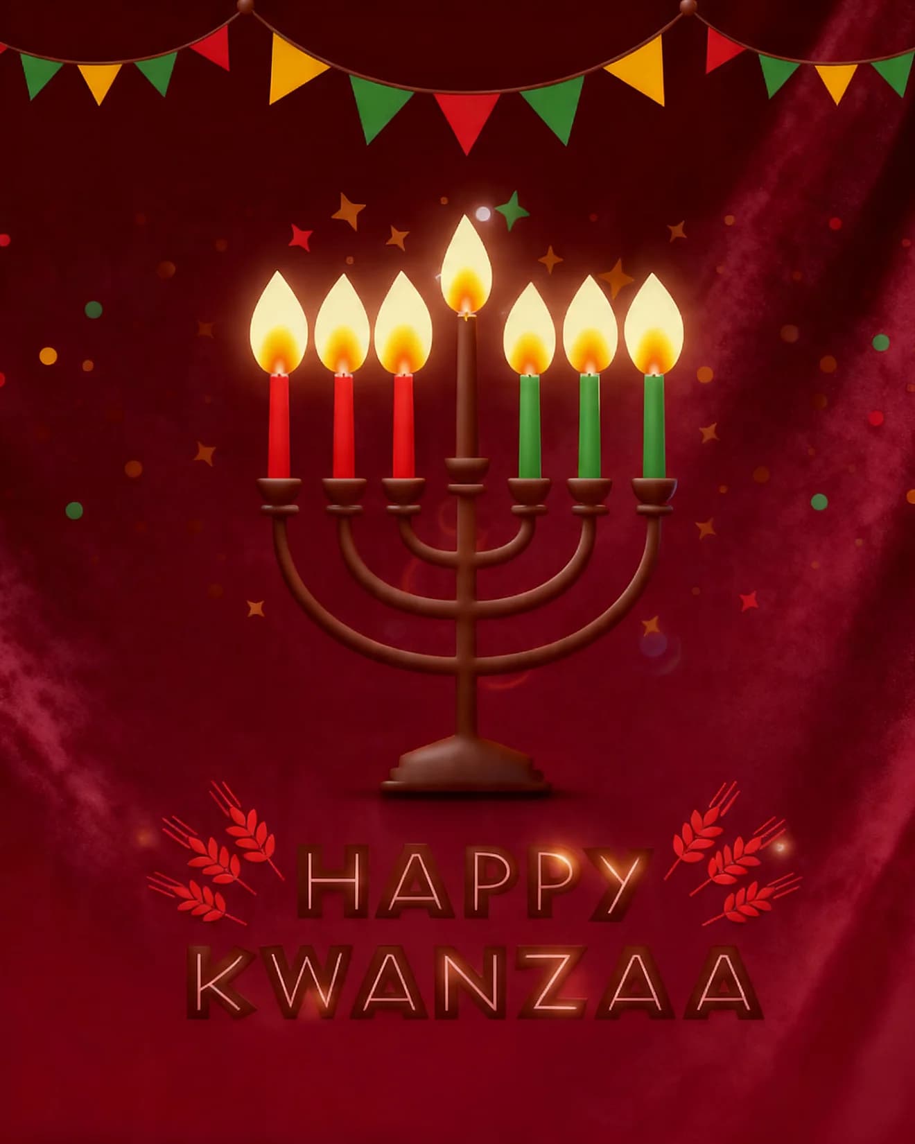 Traditional Kwanzaa Glow Traditional Kwanzaa Glow