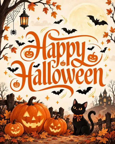 Spooky Cat Pumpkins Spooky Cat Pumpkins