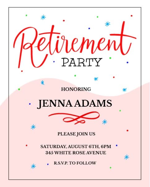 Clean Modern Invitation Clean Modern Invitation