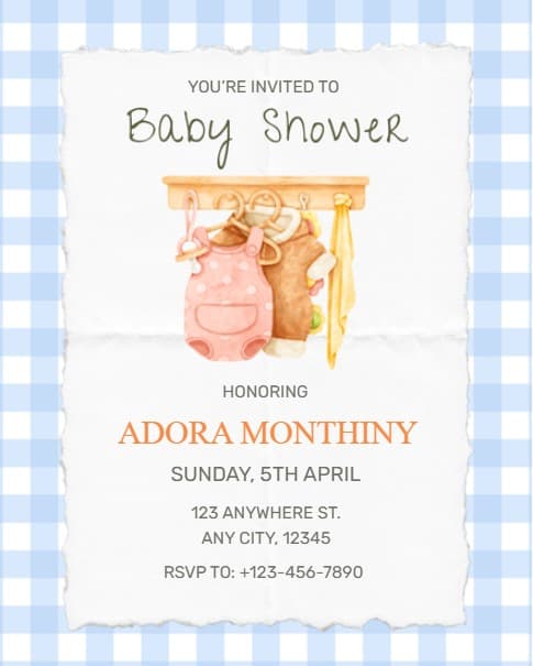 Little One Shower Little One Shower