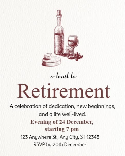 Wine & Cheese Farewell Wine & Cheese Farewell