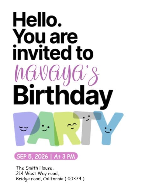 colorful party colorful party