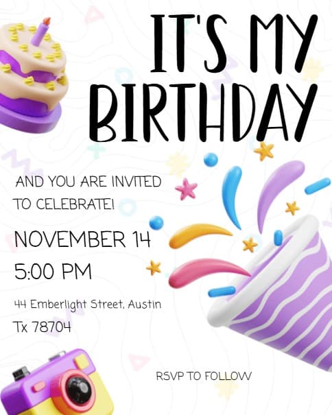 Party Pop Birthday Party Pop Birthday