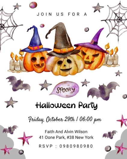 spooky party spooky party