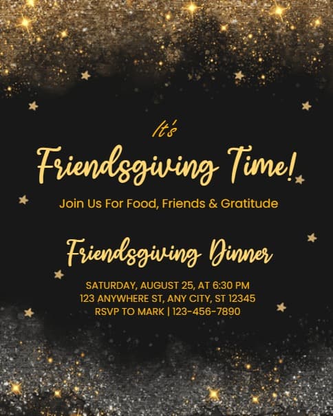 Friendsgiving Dinner Friendsgiving Dinner
