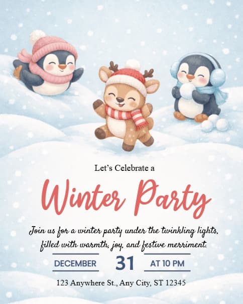 Winter Holiday Party Winter Holiday Party