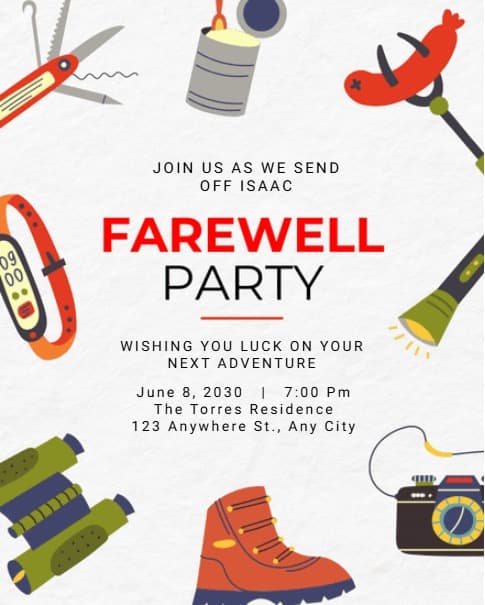Adventure Farewell Adventure Farewell