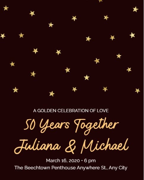 Golden Anniversary Golden Anniversary