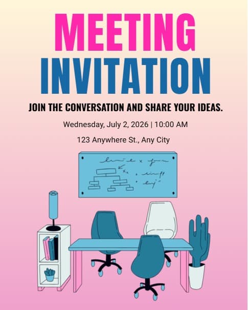 Meeting Invitation Meeting Invitation