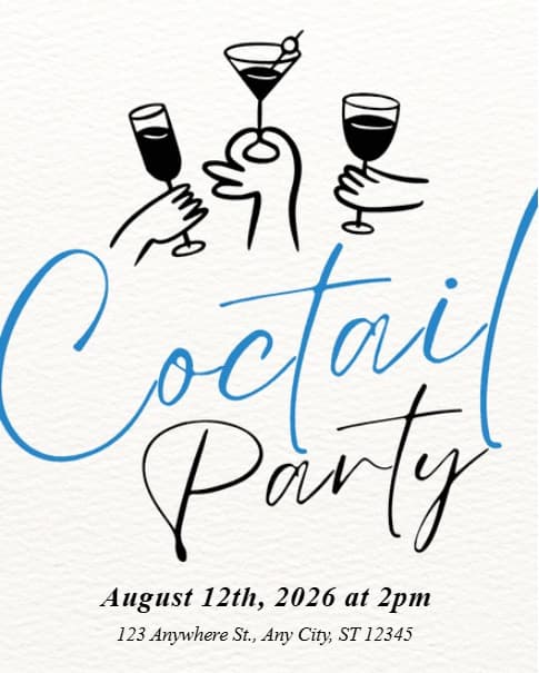 Modern Cocktail Party Modern Cocktail Party