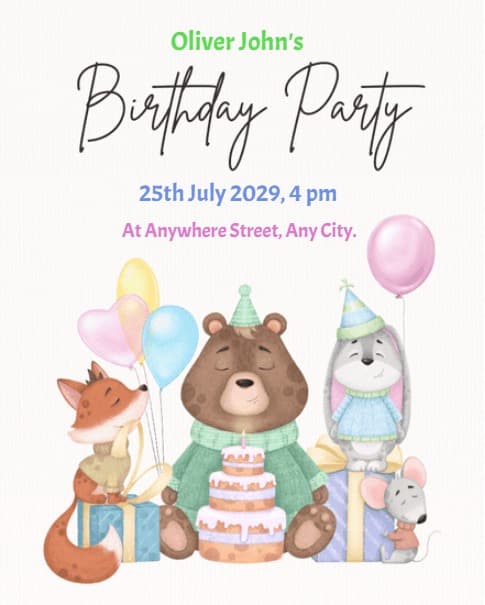 Toddler Animal Party Toddler Animal Party