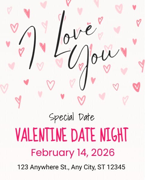 Valentine Date Night Valentine Date Night