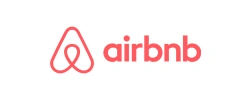 Airbnb logo - uses Sendwishonline for group digital cards